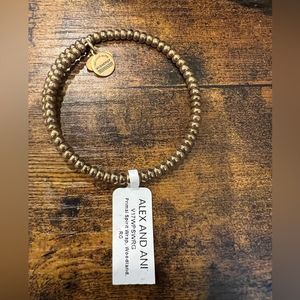 NWT Alex and Ani Beaded wrap bracelet